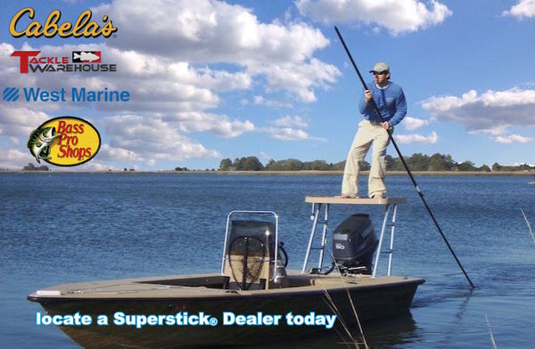 Superstick Push Pole | Shallow Water Anchor Pin | Boating Accessories TheSuperStick Superstick Push Pole | Shallow Water Anchor Pin | Boating Accessories TheSuperStick
